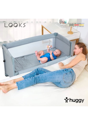 Huggy Looks 5 In 1 Anne Yani Park Yatak Oyun Parkı+Yatak