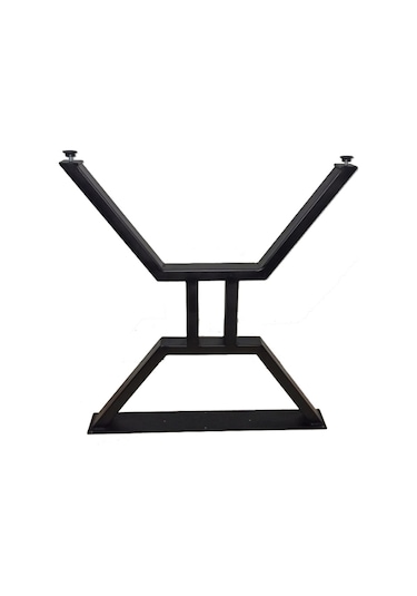 Bin1Fırsatt Metal Ayak Ahşap Masif Çalışma Yemek Masası Ayağı Masa Ayağı