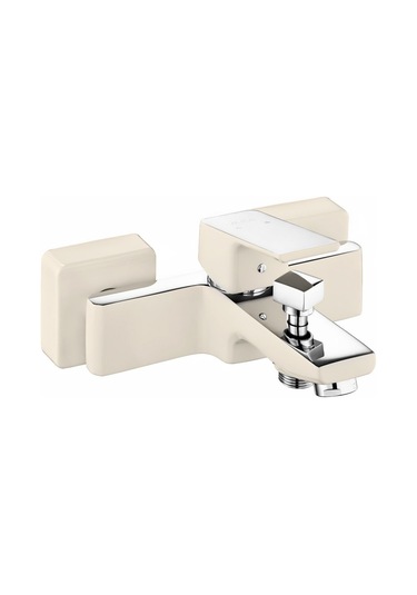 Eca Tiera Bi-Color Banyo Bataryası Bej-Krom 103402469 Bej