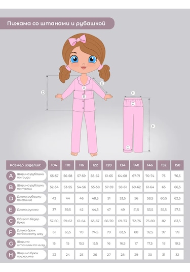 New Homestyle Kız Çocukları İçin Pantolon Ve Gömlekli Pijama Takımı 264126927 Açık Mavi