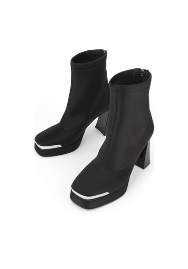 Ziya, Kadın Scuba Bot 1531050z26105158k Siyah 1531050z26105158k 000 Siyah