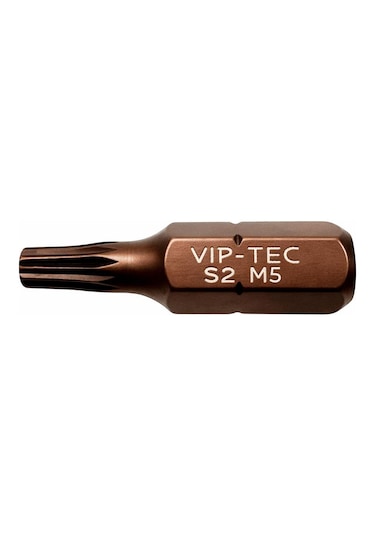 Vıp-tec 1/4 M5 Splıne Bits Uç 25 Mm