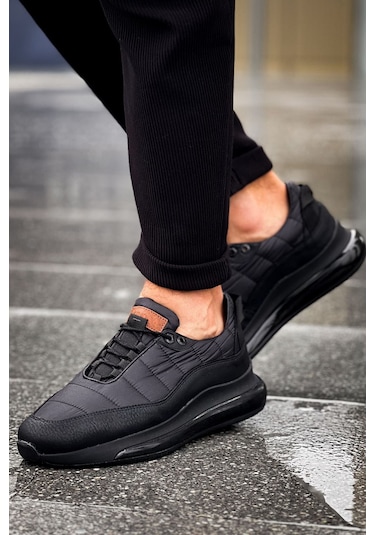 Derije Erkek Spor Ayakkabı Siyah Mn179 Siyah