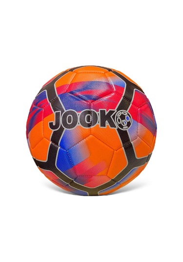 Jook 4 Astarlı Suni Deri Sert Zemin Halı Saha Futbol Topu No:5 Bsf-036 - Turuncu Siyah Saks Turuncu - Siyah - Saks