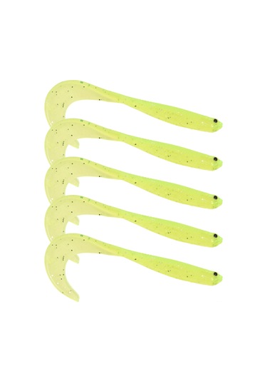 Reedark 5 Adet Tpe Yumuşak Biyomimetik Balık Yemleri - Esnek Kuyruk Ve 3b Göz Tasarımı İle Tatlı/salt Su Balıkçılığı