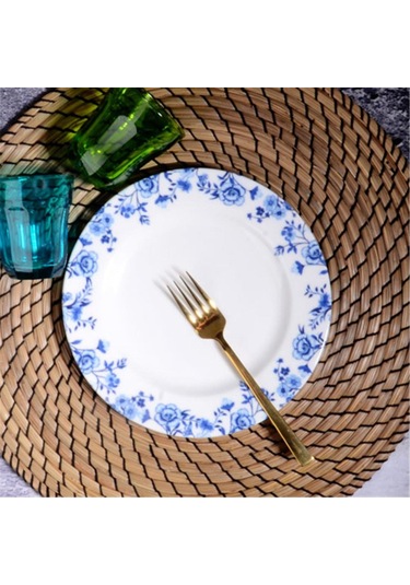 Pst-0040 Yuv.pasta Tabagı 20 Cm Blueflower Renkli