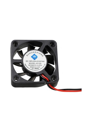4010 Fırçasız Soğutma Fanı 24 V Dc 40 40 10mm İle