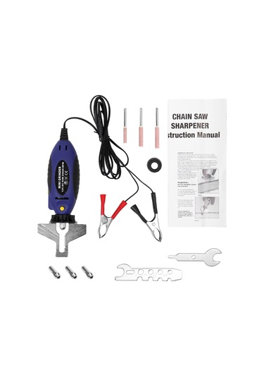 Hallow-12 V Zincir Testere Taşlama Makinesi Kalemtıraş Testere E5460