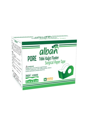 Tıbbi Kağıt Flaster 1,25cmx5m,medikal Pore Cerrahi Bant