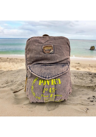 Kaliteli Vintage Tek Gözlü Disayn Sırt Gezi Çantası Kc Harley Bag 5097 Pembe