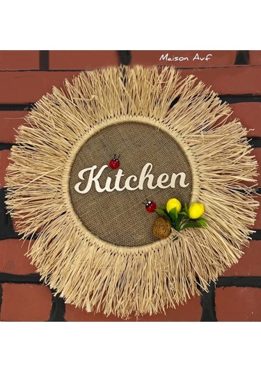 Mutfak Dekor Limon Ceviz Uğur Böceği Kapı Duvar Süsü M096