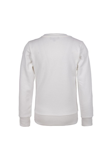 Brz Kids Baskılı Kız Çocuk Sweatshirt-ekru Ekru