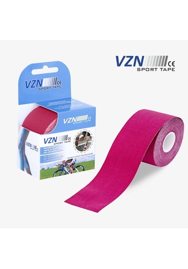 VZN - Kinesio Bant - Sporcu Bandı - 5cmx5m ( Pembe )