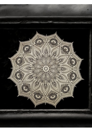 Ahşap 2'li Mandala Hobi Boyama Setleri