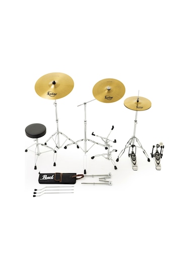 Pearl Rs505bc/c31 Roadshow Aksamlı Ve Zilli Akustik Davul Seti