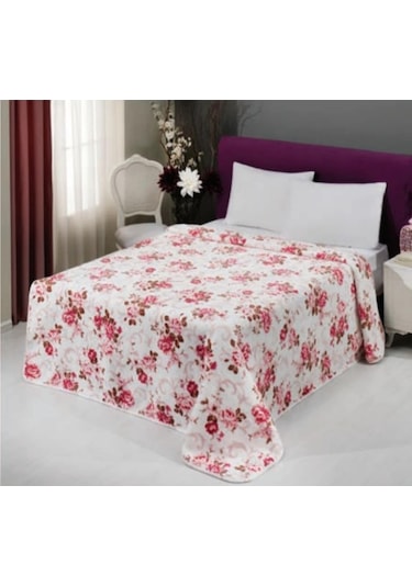 Mink Lacasa Lüks Vizon Tek Kişilik 1080 Pembe Battaniye 160X220