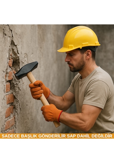 3kg Çelik Uçlu Balyoz Sivri Yassı Profesyonel Balyoz Başlığı