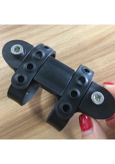 Lemestar Elektrikli Scooter Ve Bisiklet İçin Su Bardak Bağlama Kayışı - Su Bardak Tutucusu Yüklü Delik Olmayan Araçlar İçin Uygulanır Siyah