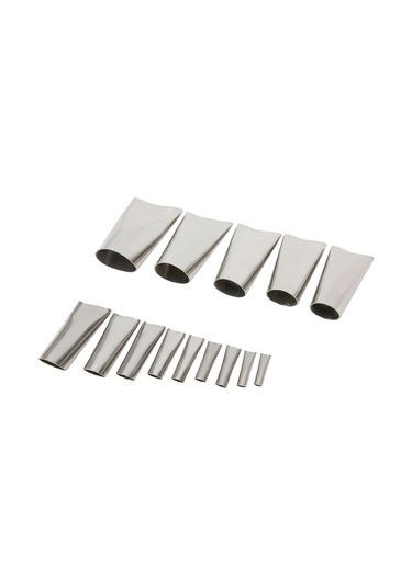 Singree 15 Parça Paslanmaz Çelik Caulk Uçları Seti - Yeniden Kullanılabilir, Korozyona Dayanıklı, Mutfak/banyo Birleşik Doldurma Aracı