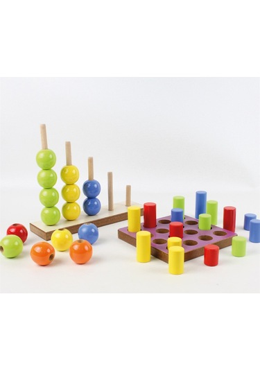 Ahşap Büyükten Küçüğe Sıralamayı Öğreniyorum