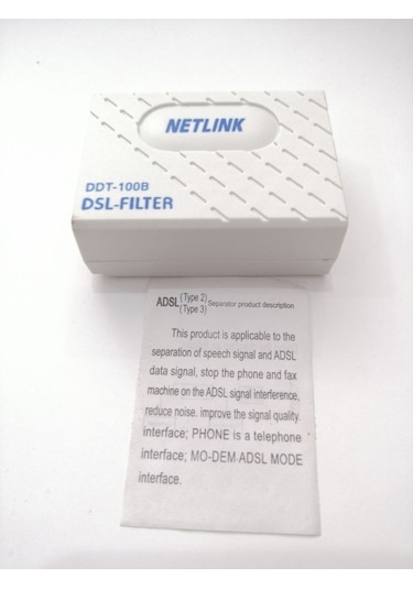 Netlınk Ddt-100b Filtreli Dsl Splitter