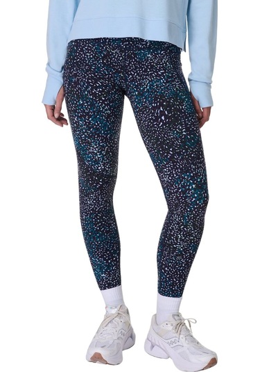 Sweaty Betty Sweaty Betty Power Workout Leggings Kadın Mavi Koşu Tayt 5109 Çok Renkli