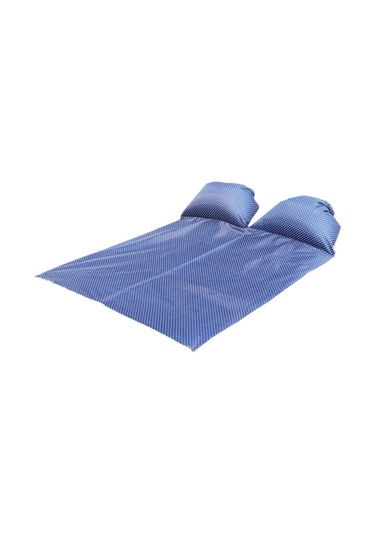 Homyl Baş Destekli Piknik Örtüsü Çim Yürüyüşü İçin Donanma 145x210cm Çok Renkli