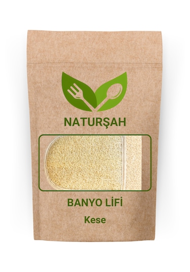 Naturşah Doğal Kabak Banyo Lifi Kese Eldiven