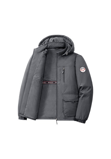 İş Giyim Su Geçirmez Naylon Rüzgarlık, Meikeduo Açık Hava Sporları Polar Astarlı Bisiklet Ceketi Yeşil