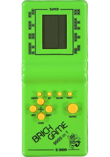 Brick Game E-9999 Tetris Yeşil