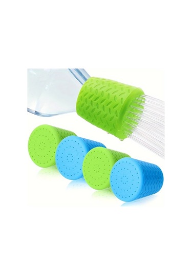 Elmpaly Yeşil 1 Adet Yenilikçi Silikon Evcil Hayvan Duş Başlığı Taşınabilir Köpek Banyo Ve Açık Hava Su İçme Aksesuarı Kampçılık İçin