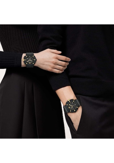 Versace Vrscve0l00125 Erkek Kadın Kol Saati Siyah