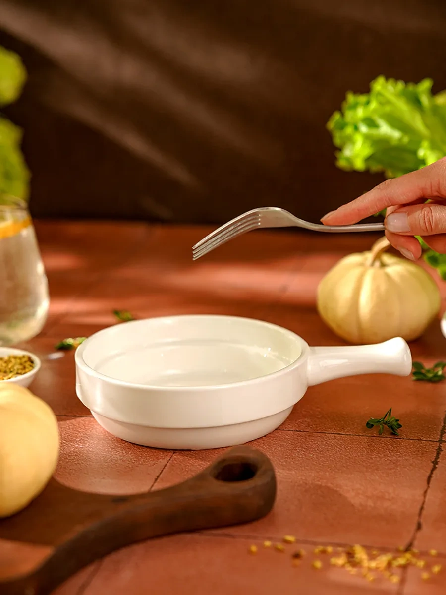 Magistro Blanche Marka 20,3 14,4 Cm Porselen Güveç Timsah Tablası 251790006 Beyaz