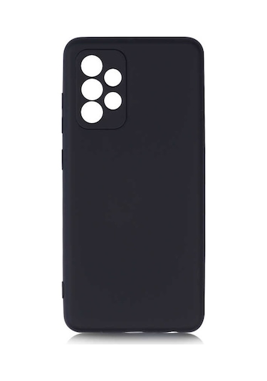 Noktaks - Samsung Galaxy A52 Uyumlu - Kılıf İçi Kadife Koruyucu Mara Lansman Kapak - Siyah