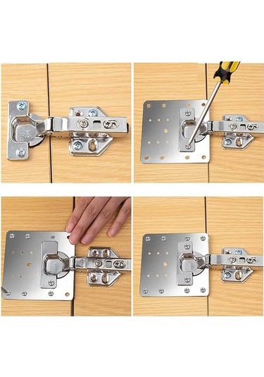 Büro Ev Ofis Mobilyası İçin Paslanmaz Çelik Dolap Menteşe Destek Aparatı Diğer