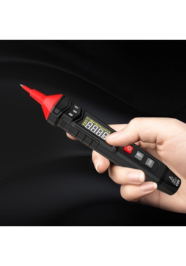 Habotest Ht121 Kalem Tipi Dijital Multimetre Akıllı Siyah