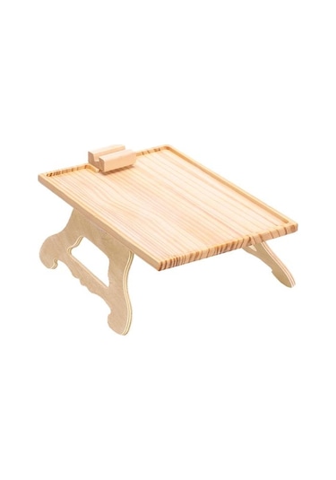 Kanepe Masası Çok Fonksiyonlu Kullanışlı Kanepe Tepsisi Ev İçin Telefon Tutuculu Katlanabilir Kanepe Masa Tepsisi 35 X 25 X 15 Cm