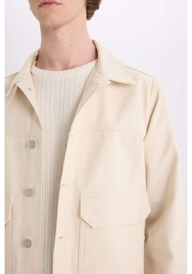 DeFacto %100 Pamuk Slim Fit Dar Kesim Düğmeli Cepli Mevsimlik Baharlık Jean Ceket B8155AX25SPBG700 DeFacto %100 Pamuk Slim Fit Dar Kesim Düğmeli Cepli Mevsimlik Baharlık Jean Ceket B8155AX25SPBG700