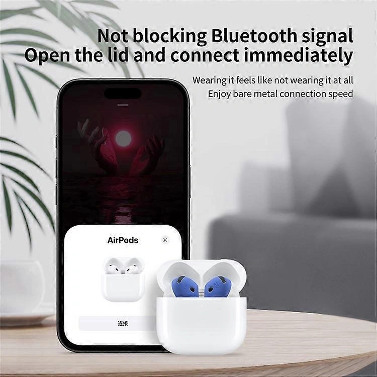 Airpods 4 Kulaklıklar, Kaymaz Silikon Kılıf, Bluetooth Kulaklıklar, Kulaklıklar, Kulak Tıkacı İle Uyumlu Diğer