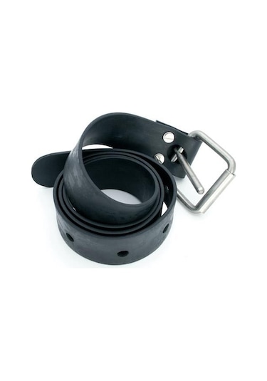 Free-Sub Marsilya Kauçuk Ağırlık Kemeri Siyah