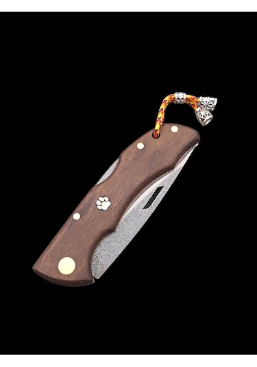 Kilitli Yaylı N690 Çakı- Paslanmaz Çelik Taktik Ve Kamp İçin İdea