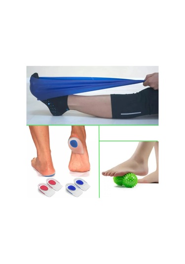 Silikon Topukluk Ayak Masaj Topu Topuk Dikeni Için Topukluk Ve Ma