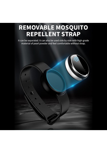 Xindoker Q9 Ultrasonik Kovucu Bileklik - Su Geçirmez Dış Mekan Kol Saati, Çocuk-yetişkin-hamile Uyumlu, 7 Gün Süreli Kullanim