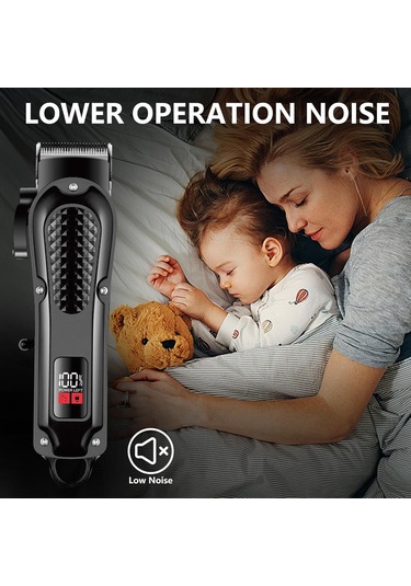 Profesyonel Saç Kesme Makinesi Saç Düzeltici Erkek Sakal Düzeltici Sakal Düzeltici Uzun Saç Düzeltici Usb Şarj Edilebilir Led Ekran