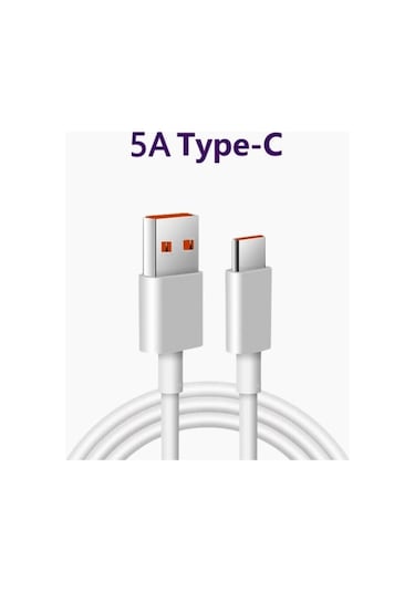 Axya Xiaomi 5A 33w Usb Type-c Turbo Hızlı Şarj Kablosu
