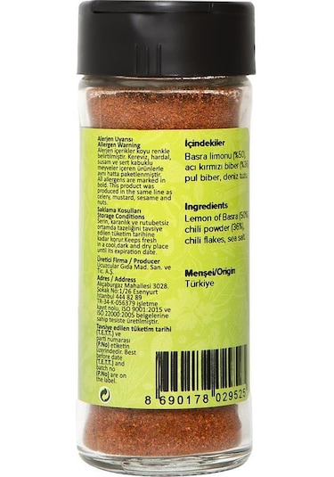 Hayfene Chili Limon Baharatı 40 G