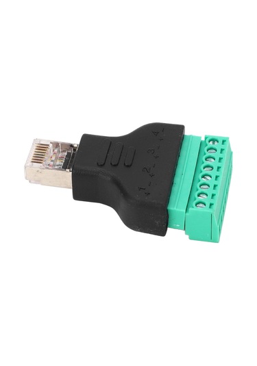 Maiyame Rj45 Dişi Vida Bağlantı Adaptörü - 8 Pinli Ağ Bağlantısı İçin 3 Adet Kolay Montaj, Sinyal İletiminde Güvenilirlik.