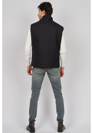 Daynax Erkek Içi Kürklü Cep Detaylı Yelek 492908 Lacivert Lacivert