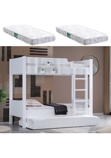 Setaymobilya Ranza, Asya Ayılabilir Yavrulu Ranza + 2 Adet Comfort Yatak