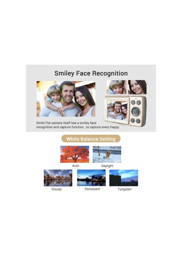 Hd 1080p Ev Dijital Kamera Video Kamera 16mp Dijital Slr Kamera 1,77 İnç Lcd Ekranlı 4x Dijital Zoom